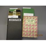 Ian Fleming, one volume ' Moonraker ', reprint 1959, no dust jacket together with three other Book
