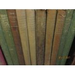 Ten volumes ' The Studio ', No.s 3, 8, 9, 10, 11, 12, 13, 14, 15 and 16, green cloth bindings,