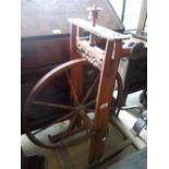 19th Century Continental spinning wheel