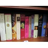 Approximately twelve various hardbacks with dust wrappers, women writers and society leaders, Lady