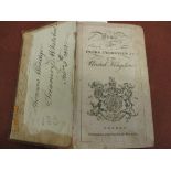 Late 18th / early 19th Century volume, ' Arms of the Peers, Peeresses of the United Kingdom ',