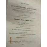 One volume ' Memoirs of the Life of Colonel Hutchinson ' (Governor of Nottingham Castle during the