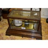 Early 20th Century oak cased barograph