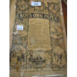Collection of twenty three ' Boys Own ' paper, circa 1880's
