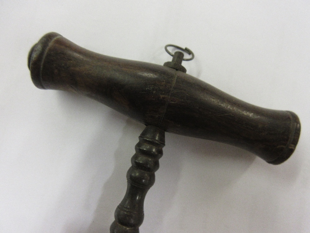 Unusual corkscrew, the handle in the form of a champagne cork, inscribed ' Monopole ', together with - Image 8 of 17