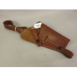 American brown leather shoulder holster