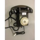 Ericsson French Bakelite wall telephone (converted)