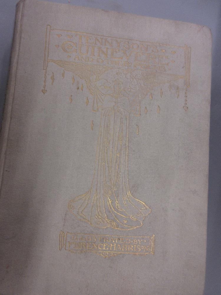 One volume ' Tennyson's Guinevere and Other Poems ', illustrated by Florence Harrison, published - Image 2 of 6