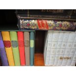 Two Folio Society volumes, ' The Tomb of Tutankhamun ' and ' Letters to Vicky ', together with a