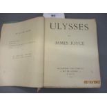 James Joyce ' Ulysses ', published Shakespeare and Co., Paris, 1927, 9th printing, May 1927,