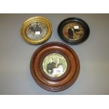 Three 19th Century Pratt ware pot lids, Prince Albert, Edward and Alexandra and a lady and two