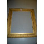 Late 19th Century gilded oak frame, aperture size 17.75ins x 15.75ins