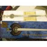 The Lord of the Rings United Cutlery Herugrim sword of King Theoden, in original carton