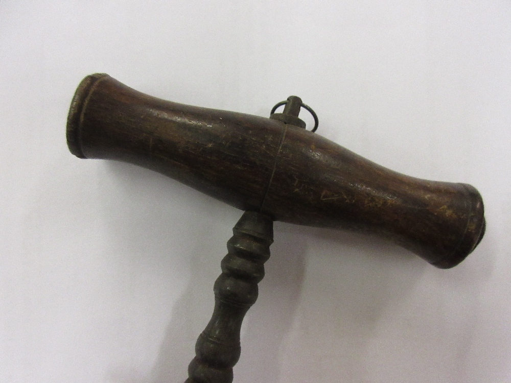 Unusual corkscrew, the handle in the form of a champagne cork, inscribed ' Monopole ', together with - Image 9 of 17