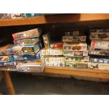 Quantity of boxed scale models including Revell, Tamya and Hasegawa