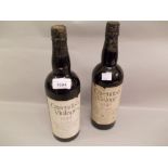 Two bottles Cavendish 1949 vin de liqueur