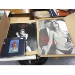 Collection of seven various Pirelli calendars (six boxed) and the Pirelli calendar album