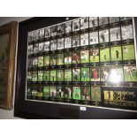 Framed coloured print ' Champions of Golf - The Masters Collection ' 1934 - 1998
