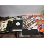 Quantity of various long playing vinyl records including: Beatles 1962 - 1966 and 1967 - 1970 and