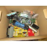 Quantity of Hornby 0 guage rolling stock, track and accessories