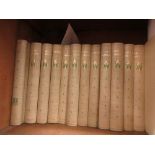 The Gresham Publishing Company Ltd, London, twelve volumes, selections from the works of various