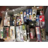 Quantity of small boxed scale models of aircraft including Revell and Frog