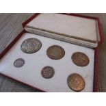1927 George V silver six coin set