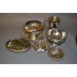 Small quantity of miscellaneous silver plate