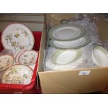 Royal Doulton Sonnet pattern dinner service together with a Tuscan China part dinner service
