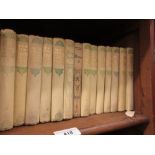Twelve small volumes ' Works of Victor Hugo ', together with two others similar