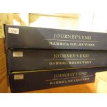 Eighteen bottles Journeys End Chardonnay 2011 in three cases