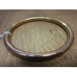 9ct Gold bangle 13g