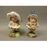 Pair of Samson Derby figures of Mansion House dwarfs