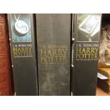 J.K. Rowling, ' Harry Potter and the Deathly Hallows ', ISBN 9780747591061, another ' The Half Blood