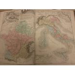 1879 French Atlas Universal, together with a 1909 Vidal-Lablache Atlas