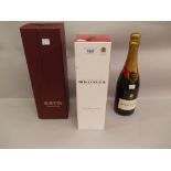 Two bottles Bollinger Champagne, together with one bottle Krug Champagne