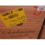Twenty four half bottles, Chateau Charlemagne Canon Fronsac 1995