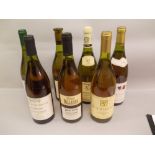 Five bottles of 1999 Chardonnay, Hunter Valley Chateau de Lancyre, 1996, Louis Jadot Bourgogne