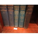 Two volumes ' Scotts Last Expedition ', arranged by Leonard Huyley, published London 1914, also