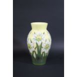 DENNIS CHINA WORKS VASE a vase decorated in the Daffodil design, designed by Sally Tuffin. Marked,