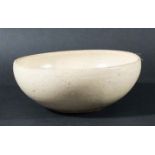 ANNAMESE BOWL, 13th-15th century, of shallow ovoid form with six stilt marks to the centre,