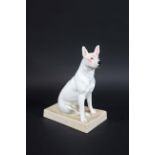 ROYAL WORCESTER BULL TERRIER a large model of a Bull Terrier, designed by Doris Lindner and issued