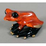 TIM COTTERILL (FROGMAN) BRONZE FROG a limited edition bronze model of a Frog 'Tad', made in 2005 and