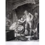 WILLIAM HOGARTH (1697-1764) BEFORE; AFTER Two, engravings, 1736, published by J. & J. Boydell, c.