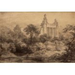 A GROUP OF SEVEN WASH OR PENCIL DRAWINGS comprising works by or attributed to William Collins,