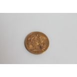 GEORGE V GOLD SOVEREIGN dated 1912, 8 grams.