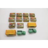 DUBLO DINKY two boxed models 064 Austin Lorry, also with various boxed Merit 00 gauge Station