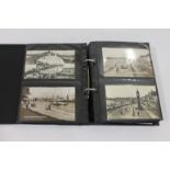 POSTCARD ALBUMS - DORSET 4 albums of postcards, 1st album (Lyme Regis various views and St Gildas