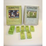 SUBBUTEO BOXED ITEMS including boxed C120M Footballer Statuette (5), C118 European Cup, and C122