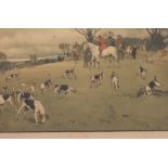 AFTER CECIL ALDIN FALLOWFIELD HUNT: (HOUNDS FINDING); (ON THE SCENT) Two, chromolithographs,